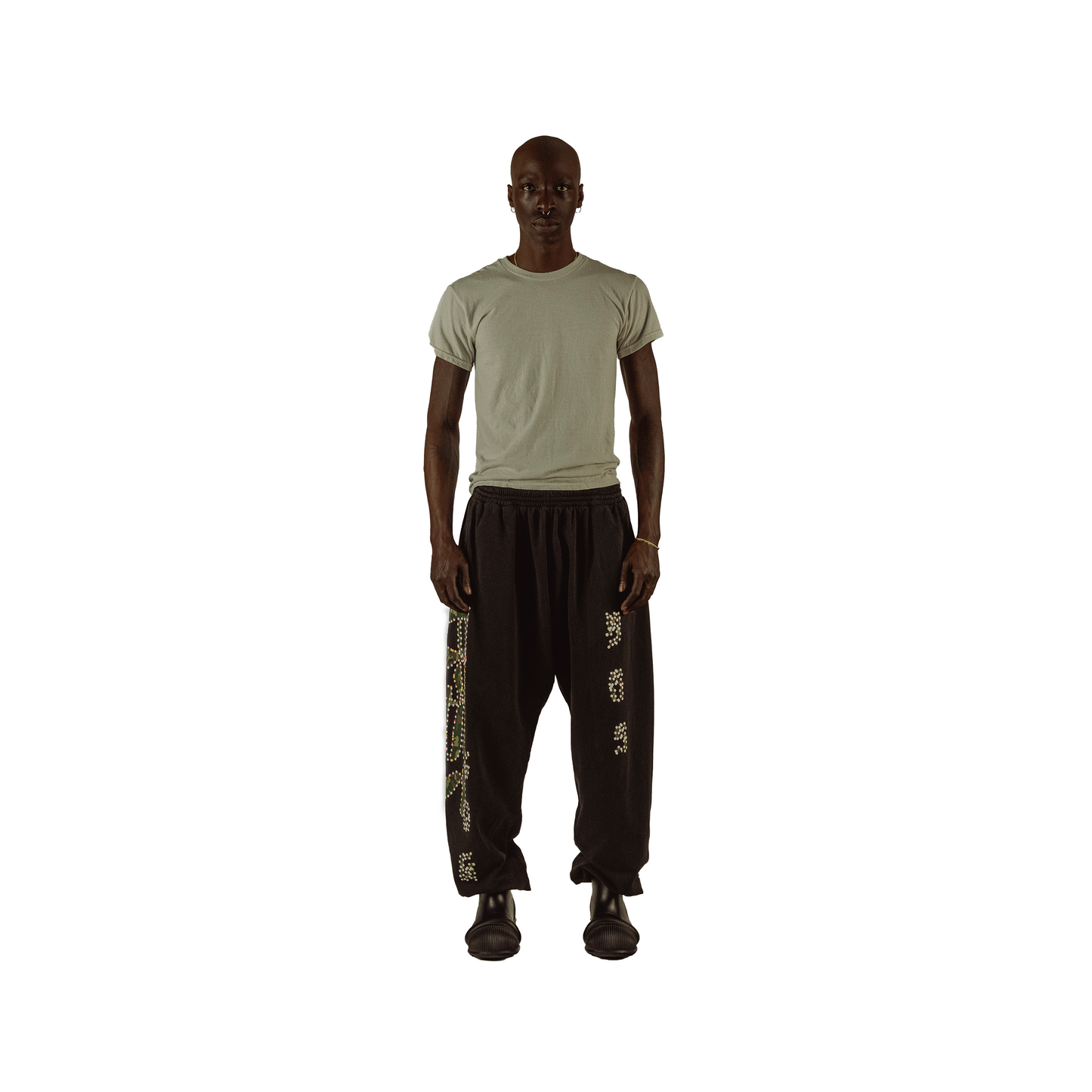 Black Armor Sweatpants
