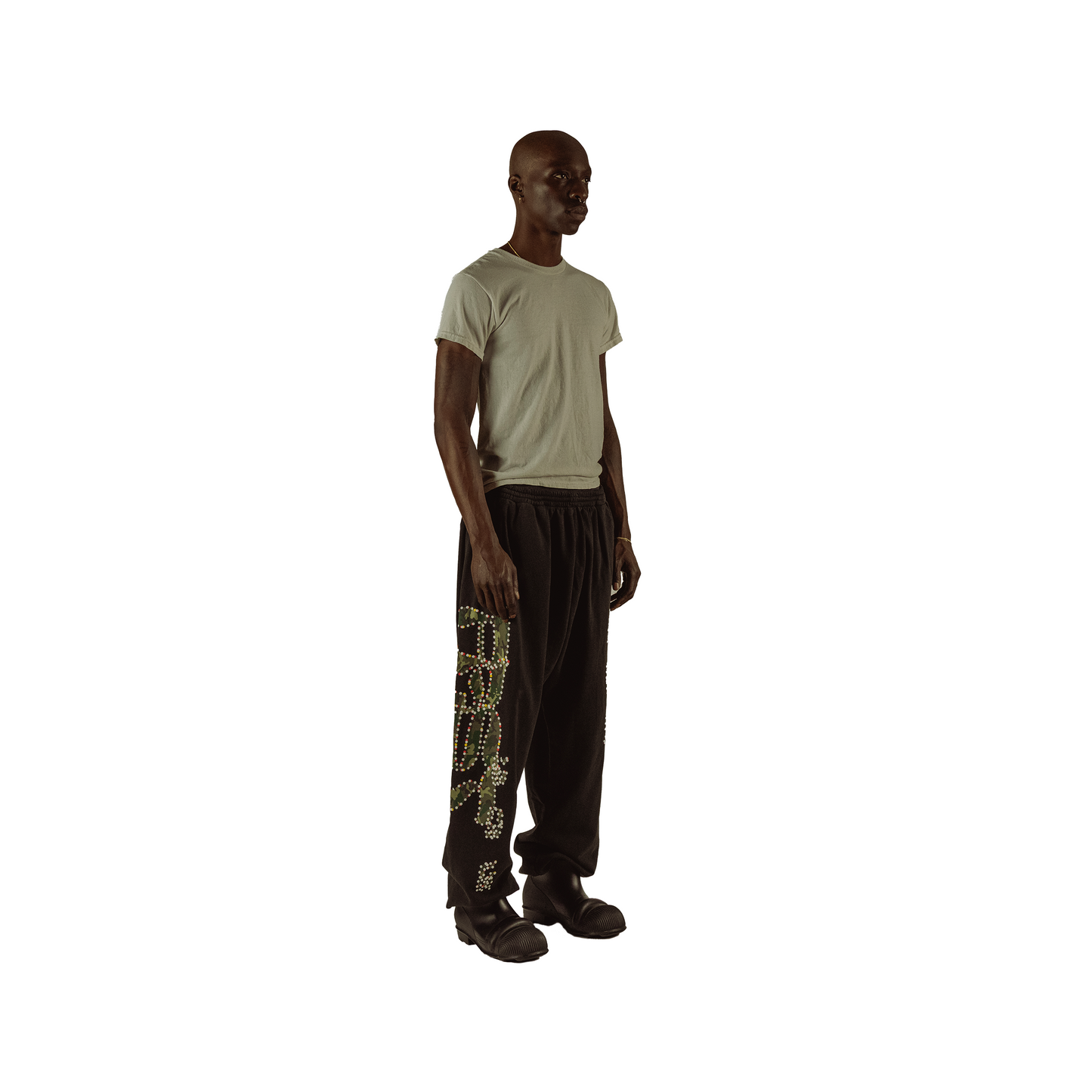 Black Armor Sweatpants